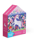 50-Piece Flat House Puzzle - Unicorn Castle