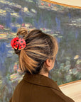 Hand-painted Ladybug Hair Clip