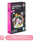 Neon Coloring Set - Unicorns and Friends