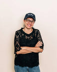 Dusty Rose Nana Hat