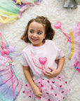 Pink Heart Wand - Kids Toy Wand