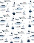 Boats Shorts Pajama Set