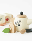 Eco-Friendly Wooden Tea Set & Tray