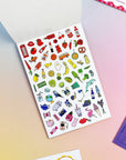 Rainbow Edition Traveling Postcard Book
