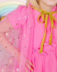 Hot Pink Star Cape