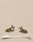Snowman Glitter Clips