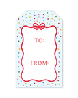 Pom Pom Party Confetti Gift Tags