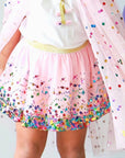 Pink Confetti Cape