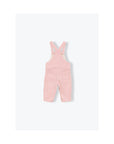 Pink Striped Overalls