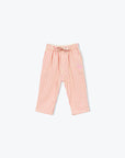Pink Striped Baby Pants