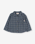 Buho Navy Tartan Shirt