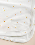 Knit Swaddle Blanket Bee Baby Organic Cotton Newborn Gift