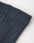 Midnight Ribbed Tights