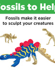 Create with Clay Dinosaurs - DIY Craft for Kids