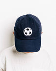 Soccer Patch Baseball Hat