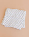 Blue Stripe Organic Cotton Swaddle