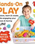 Sensory Bin Beach Activity Bin for Kids