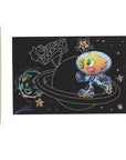 Mini Scratch & Scribble Art Kit: Wacky Universe