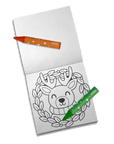 Carry-Along Coloring Book Set - Frosty Fun
