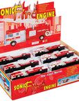 Fire Engine Pull Back Toy w/ extending Ladder