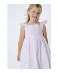 Cotton Candy Stripe Bow Back Dress