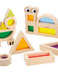 Sensory Translucent Stacking Blocks