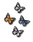 Hand-painted Mini Monarch Butterfly Claw Hair Clip | Eco-Friendly