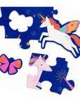 Unicorn Magic 25 Piece Floor Puzzle with Shaped Pieces