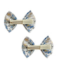 Liberty Print Set of 2 Bows- D'anjo E