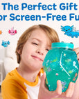 Make an Axolotl Glowing Aquarium Craft for Kids
