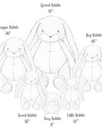 Little Nibble 12" Bunny- Maui Blue
