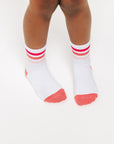Pink Stripe Socks