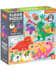 Dinosaur Park 25 Piece Floor Puzzle with Shaped Pieces