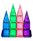 Crayola Mini Glitter PIP Magnetic Tiles 24-Piece Set