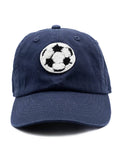 Soccer Patch Baseball Hat