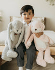 Big 20" Nibble Bunny – Gray