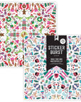 Holly Jolly Sticker Burst