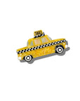 Hand-painted Yellow Taxi Cab Hair Clip