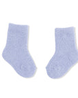 Dusty Blue Chenille 4 Piece Set