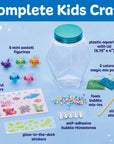 Make an Axolotl Glowing Aquarium Craft for Kids