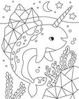 Kaleidoscope: Too Cute! Coloring by