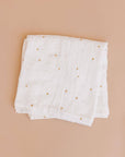 Muslin Swaddle Bee Baby Organic Blanket Gift Honey Bear