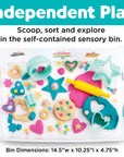 Sensory Bin Bake Shop Activity Bin for Kids