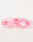 Melody the Mermaid Mini Swim Goggles Neon Strawberry