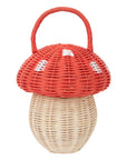 Mushroom Rattan Bag