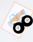 Monster Truck Birthday Card