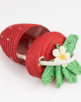 Strawberry Wicker Bag