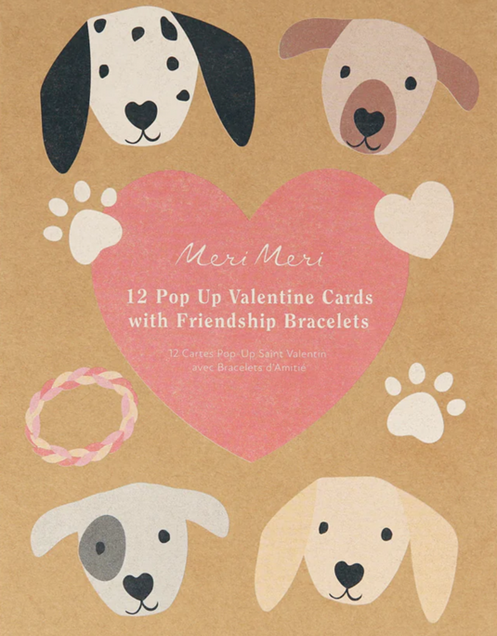 MERI MERI Valentine Friendship Card Set MERI MERI Valentine Friendship Card Set