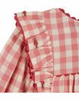 Girl's Vichy Gingham Blouse