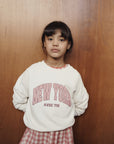 Cream & Pink New York Avec Toi Sweatshirt- Emile et Ida